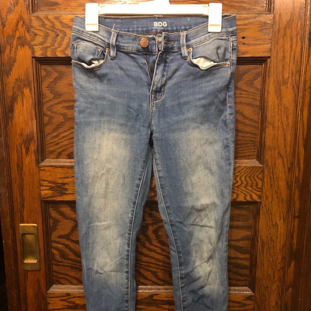BDG mid-rise Twig ankle straight jeans